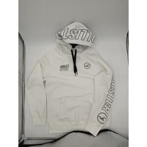 Hollister White Hoodie Small